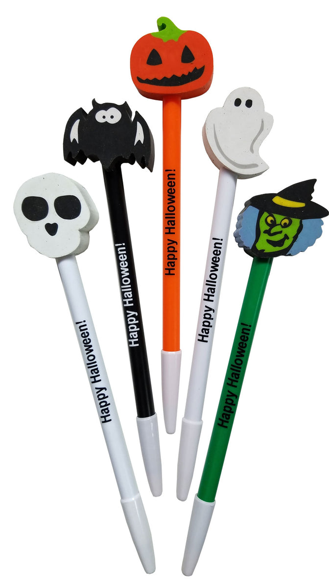  Yeaqee 120 Pcs Halloween Notepads Ballpoint Pens